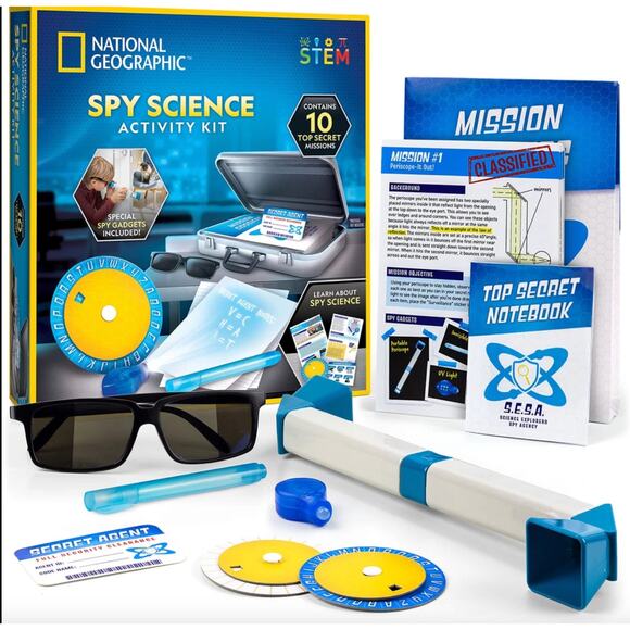 NEW National Geographic Spy Science Stem Activity Kit - Picture 1 of 7
